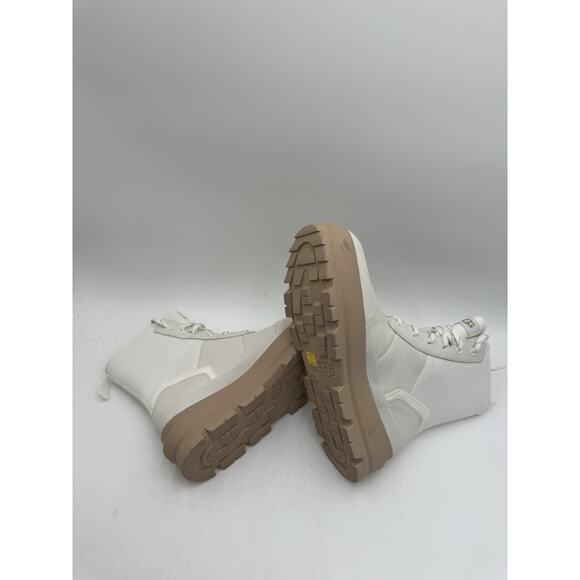 Uggs THE UGG LUG Women's NWD Boot White/Tan US Size 9.5 Medium NIB - Picture 9 of 12